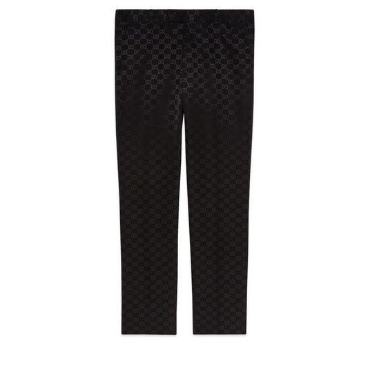 Gucci GG Cotton Viscose Formal Trouser