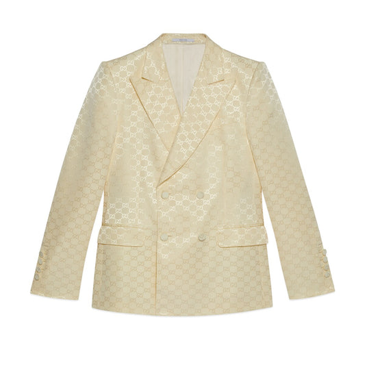Gucci GG Cotton Viscose Formal Jacket
