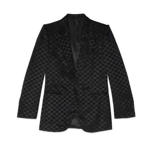 Gucci GG Cotton Viscose Formal Jacket