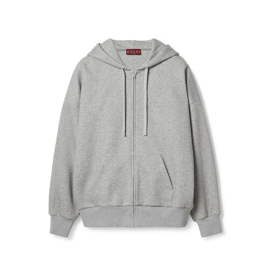 Gucci Cotton Jersey Hooded Sweatshirt