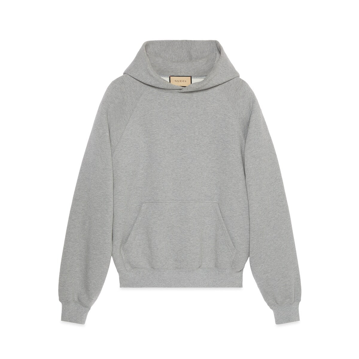 Gucci Cotton Hooded Sweatshirt with Print