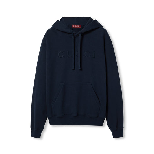 Gucci Cotton Jersey Hooded Sweatshirt