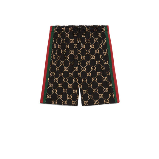 Gucci GG Jersey Cotton Jogging Shorts