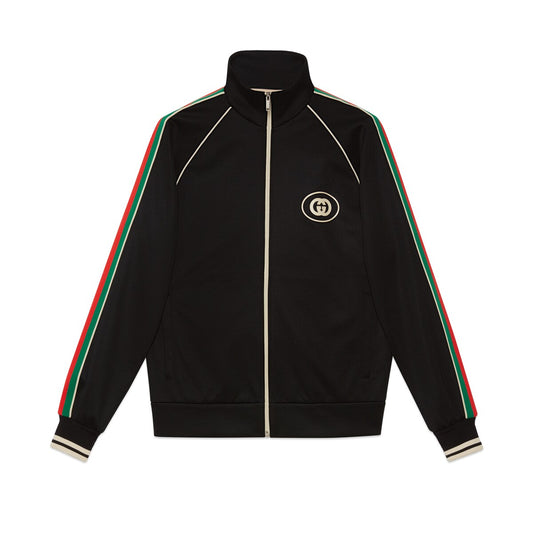 Gucci Technical Jersey zip Jacket