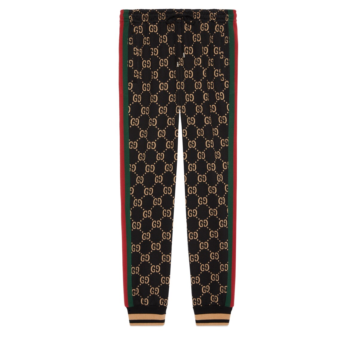 Gucci GG Jersey Cotton Track Bottoms