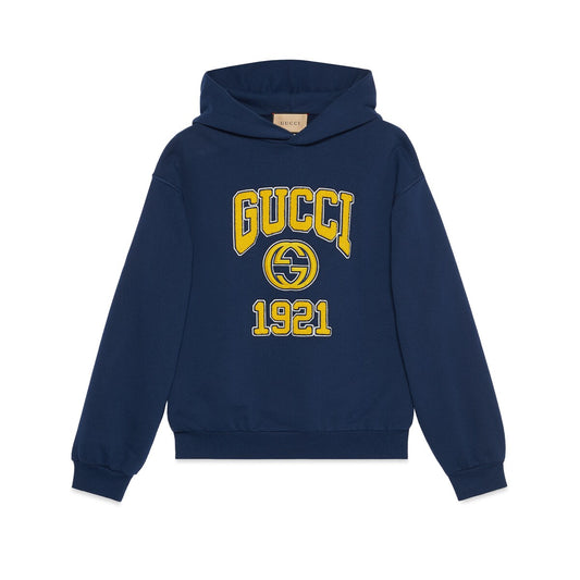 Gucci Cotton Jersey Hooded Sweatshirt