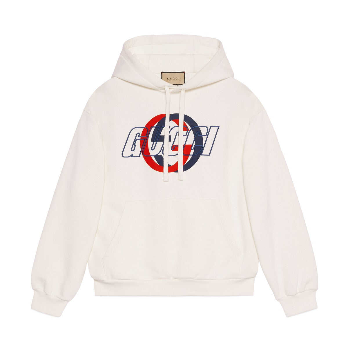 Gucci Cotton Jersey Hooded Sweatshirt