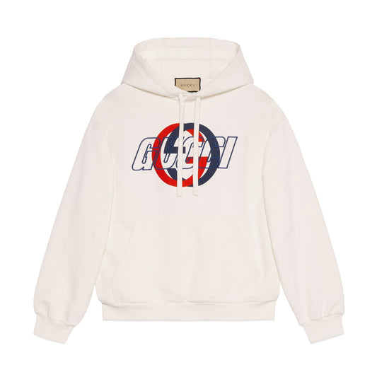 Gucci Cotton Jersey Hooded Sweatshirt