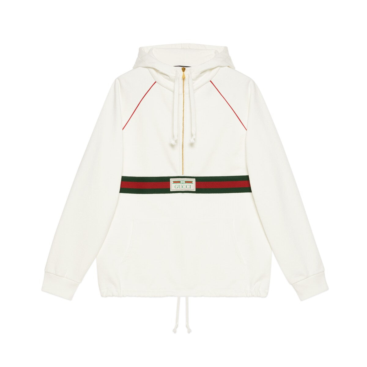 Gucci Sweatshirt with Web And Gucci Label