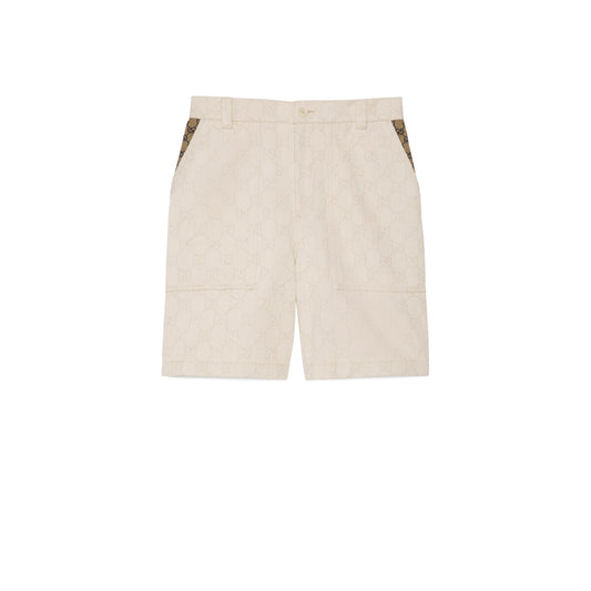 Gucci GG Cotton Jacquard Bermuda Shorts