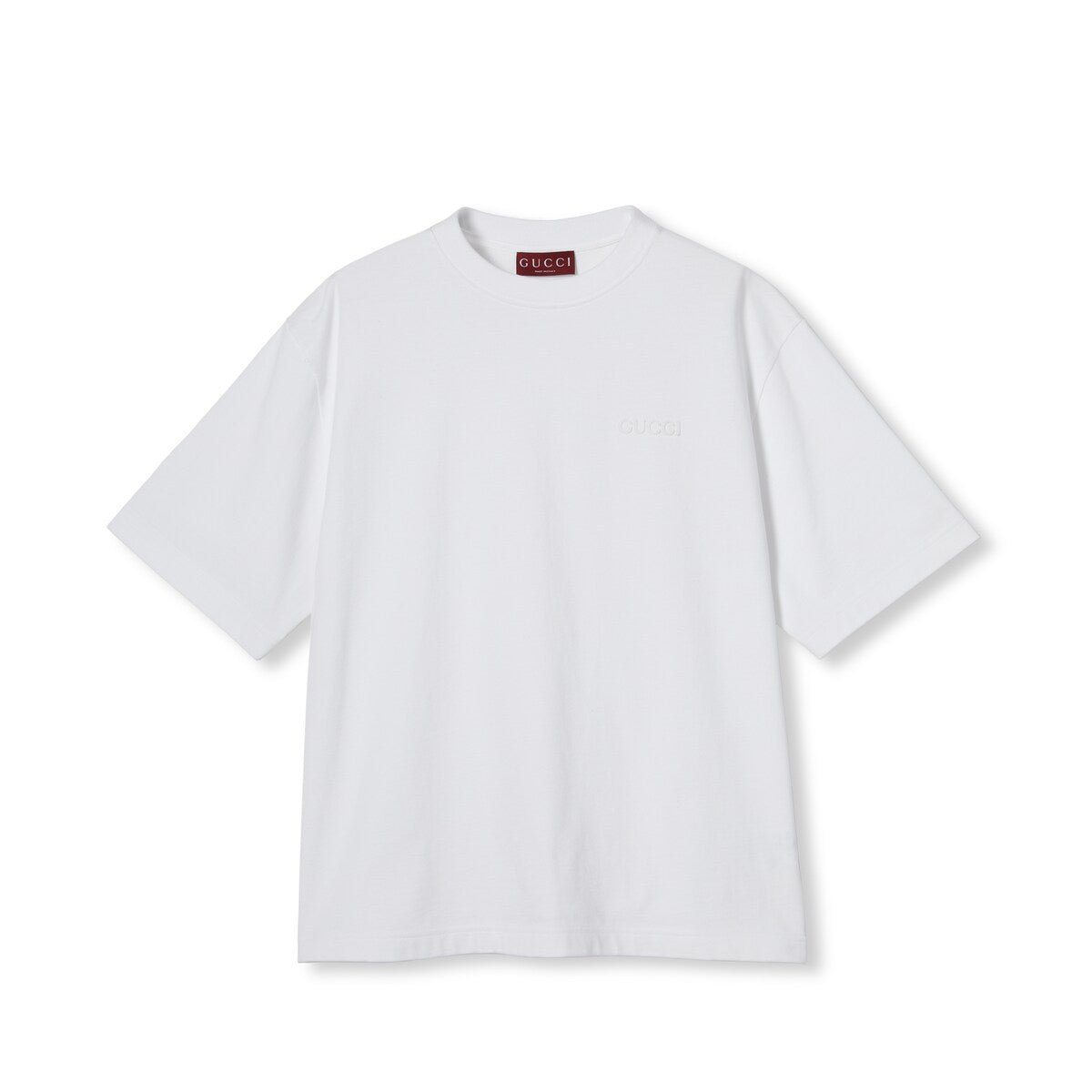 Gucci Cotton Jersey T-shirt with Embroidery