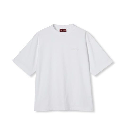 Gucci Cotton Jersey T-shirt with Embroidery