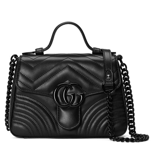 Gucci GG Marmont Mini Top Handle Bag