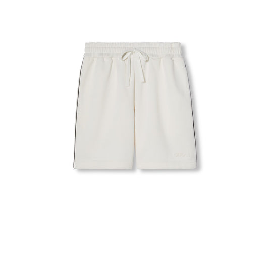 Gucci Cotton Piquet Shorts with Embroidery