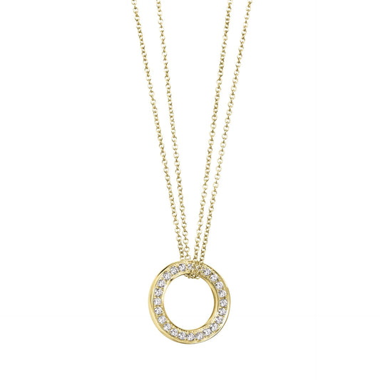 Roulette Diamond Pendant