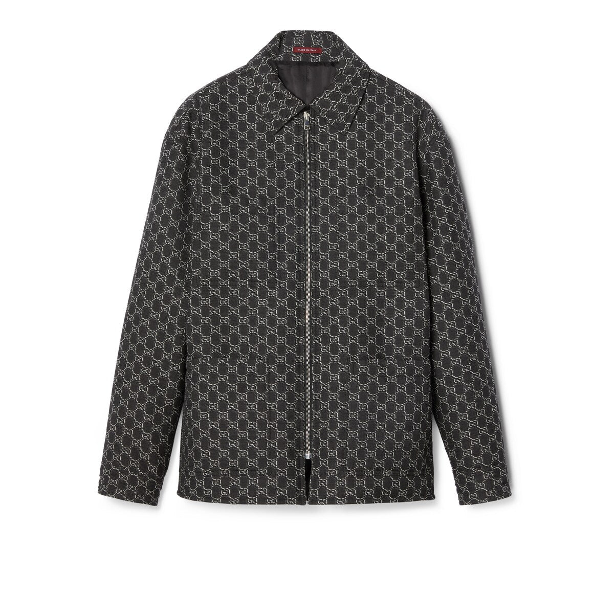 Gucci Wool Jacket with GG Shadow