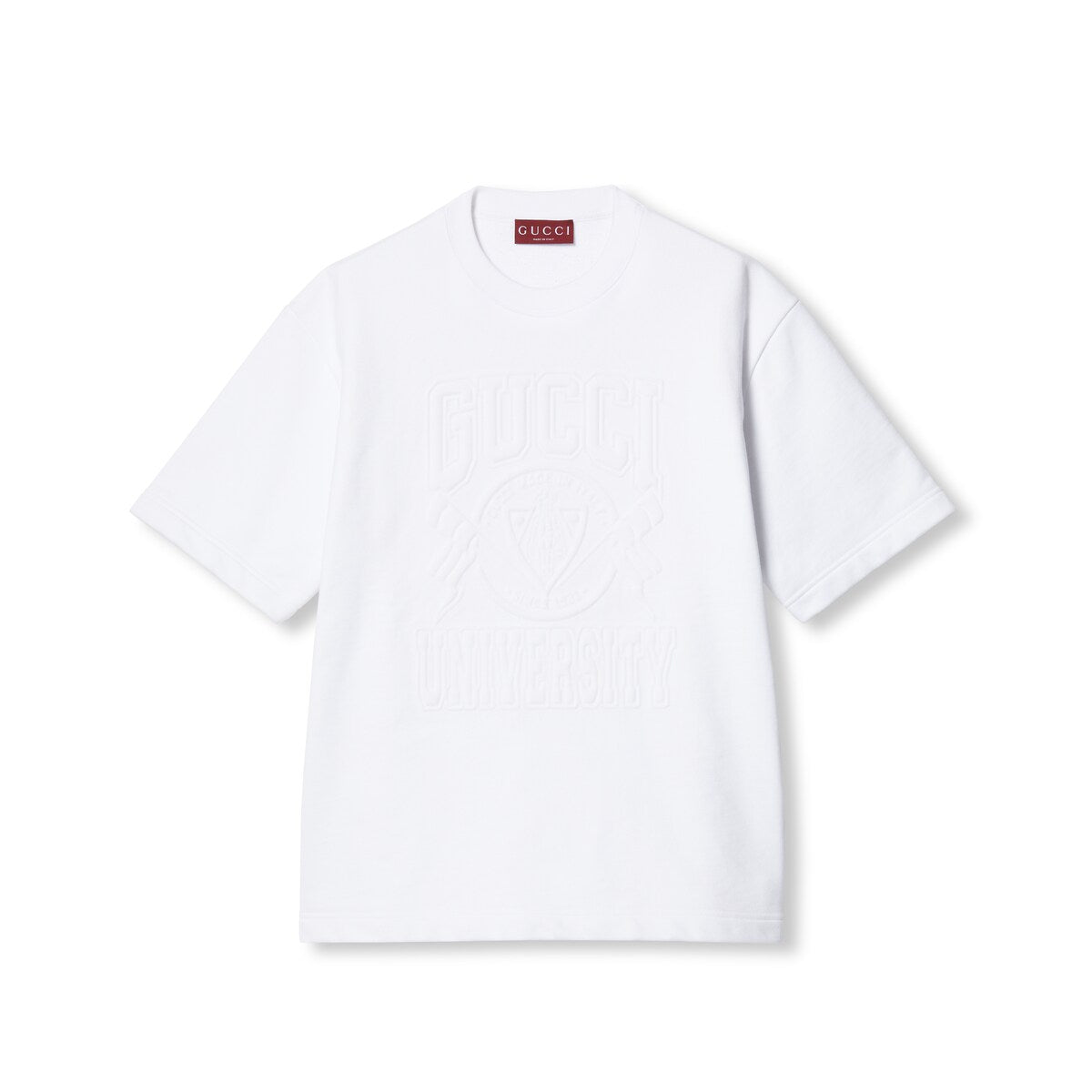 Gucci Cotton Jersey T-shirt with Embroidery