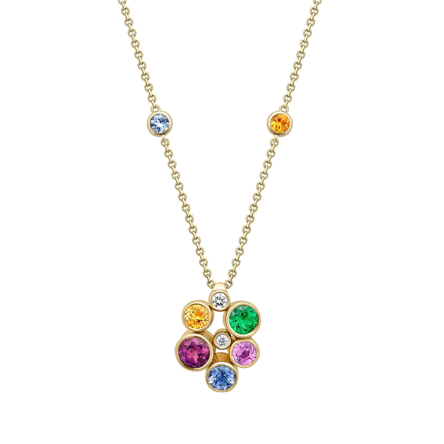 Raindance Rainbow Cluster Pendant