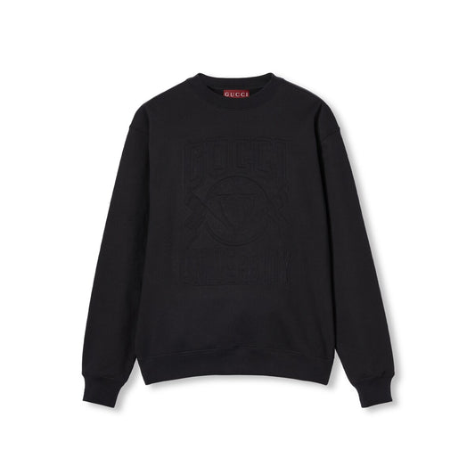 Gucci Cotton Jersey Sweatshirt with Embroidery