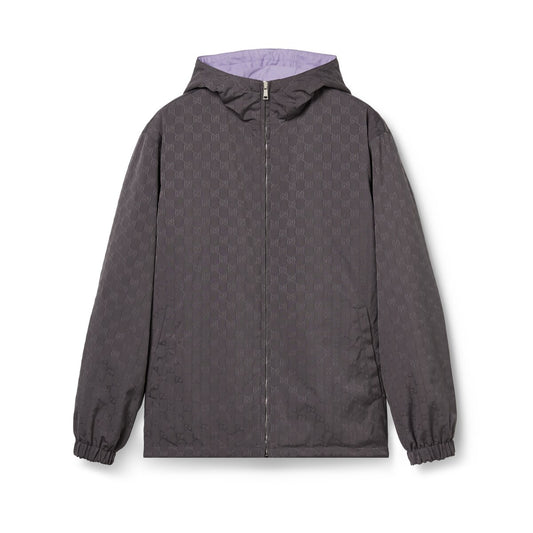 Gucci Reversible Nylon GG zip Jacket