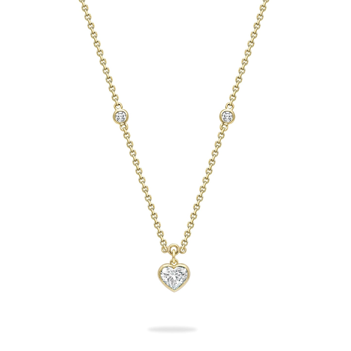 Classic Heart Diamond Pendant