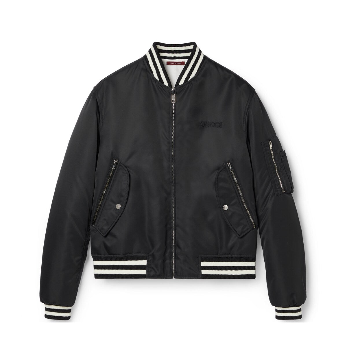Gucci Reversible Nylon Bomber Jacket