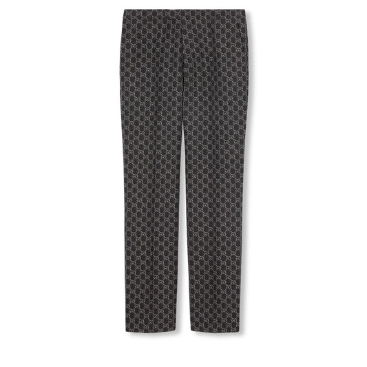 Gucci Wool Pants with GG Shadow