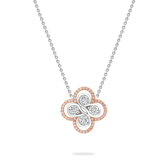 Be Boodles Pink Diamond Pendant