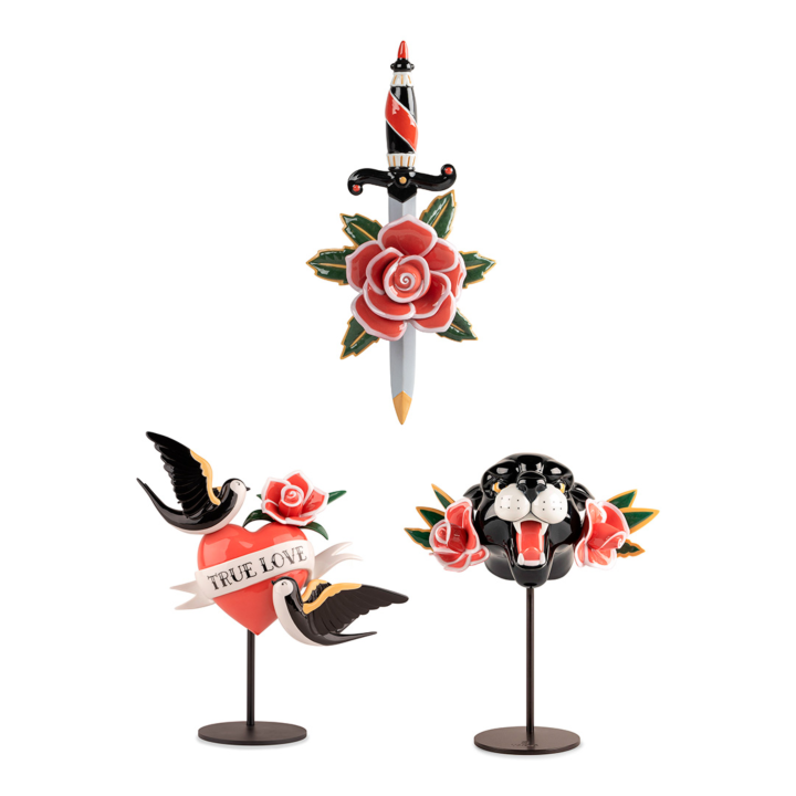 Dagger And Rose, True Love And Wild Panther Set