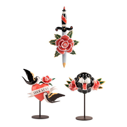 Dagger And Rose, True Love And Wild Panther Set