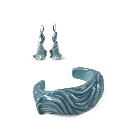 Aquarium Earrings & Cuff Set