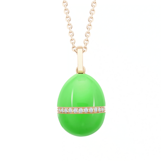 Neon Egg Pendant