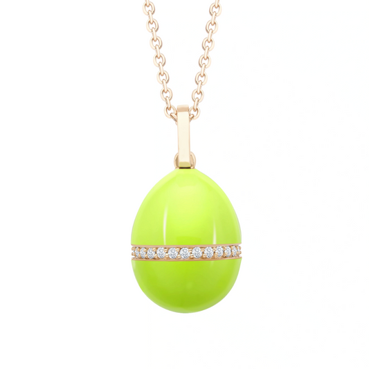 Neon Egg Pendant