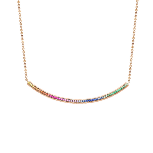 Fluted Choker Necklace