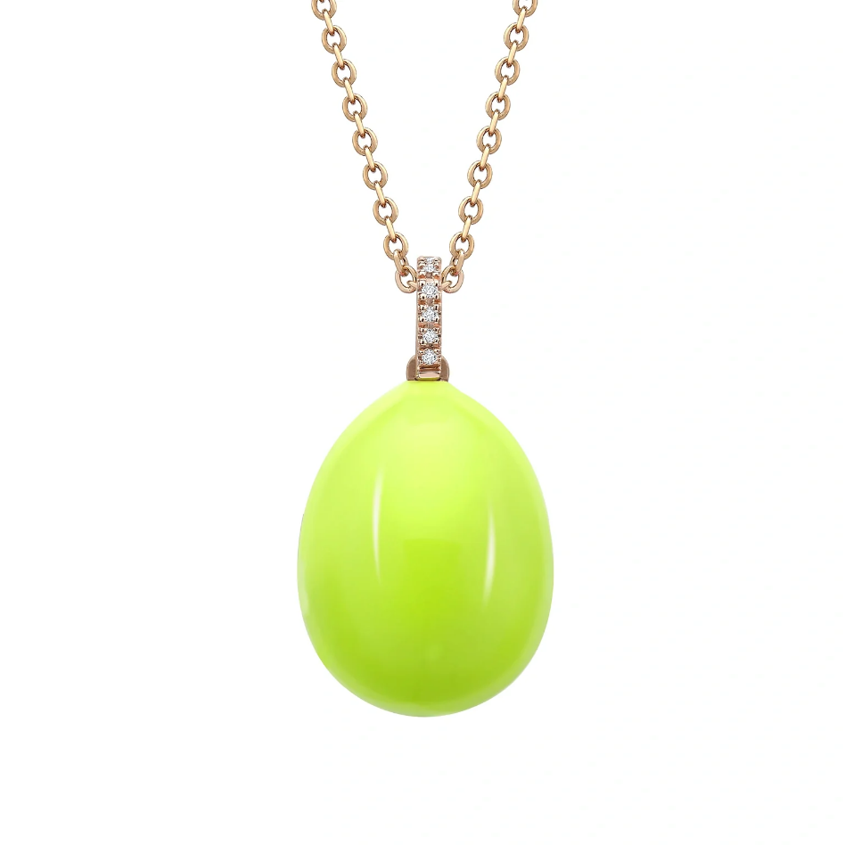 Neon Egg Pendant