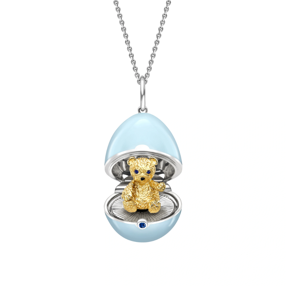 Lacquer Teddy Surprise Locket