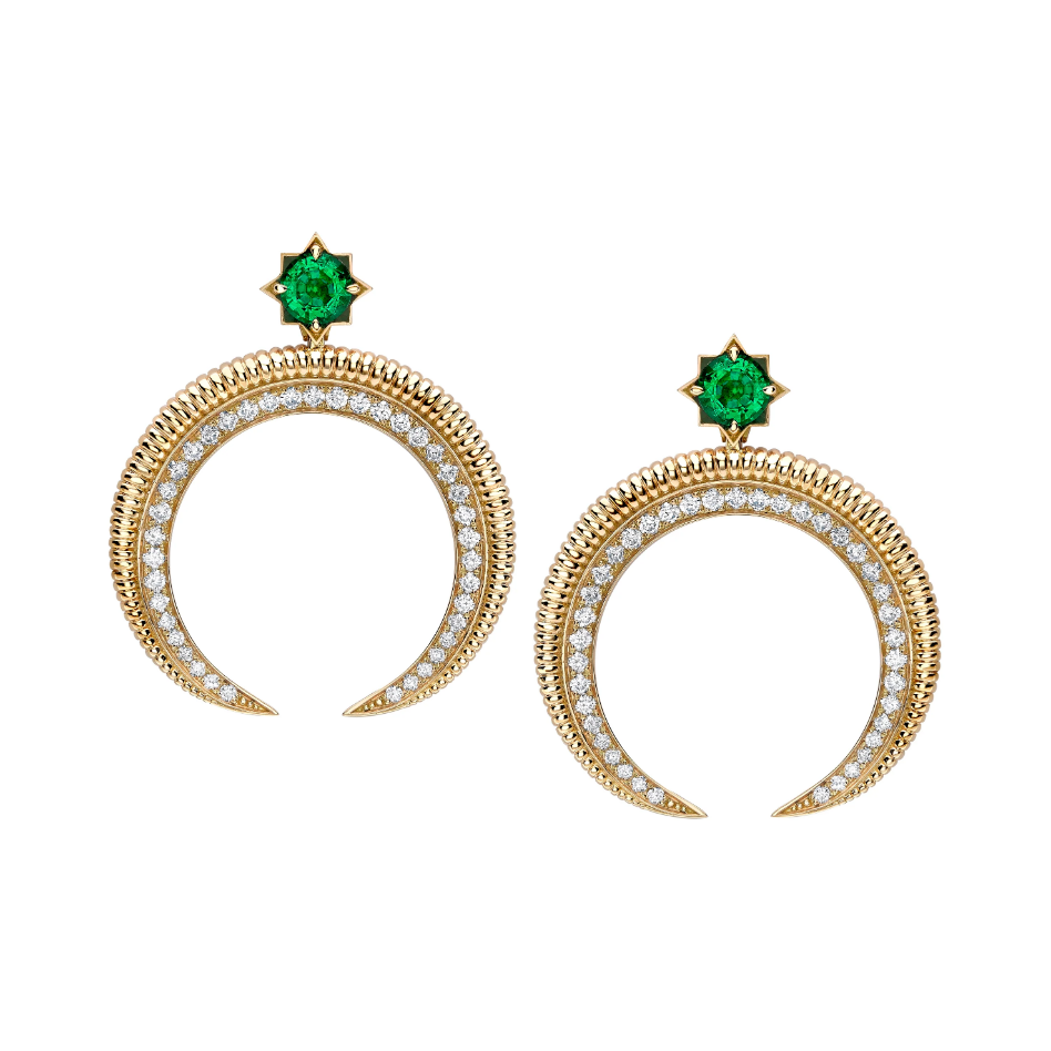 Hilal Crescent Earrings