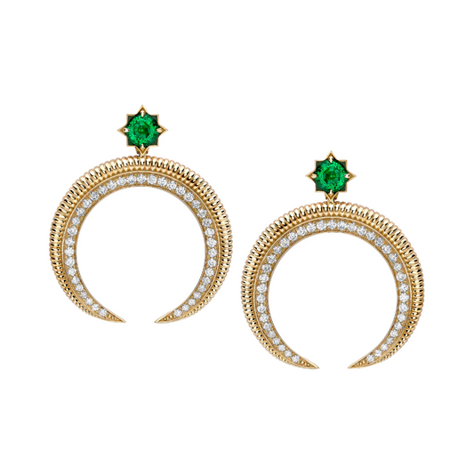 Hilal Crescent Earrings