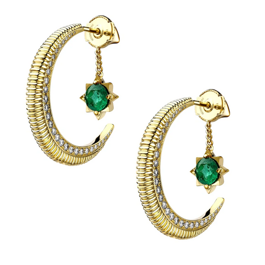 Hilal Crescent Earrings