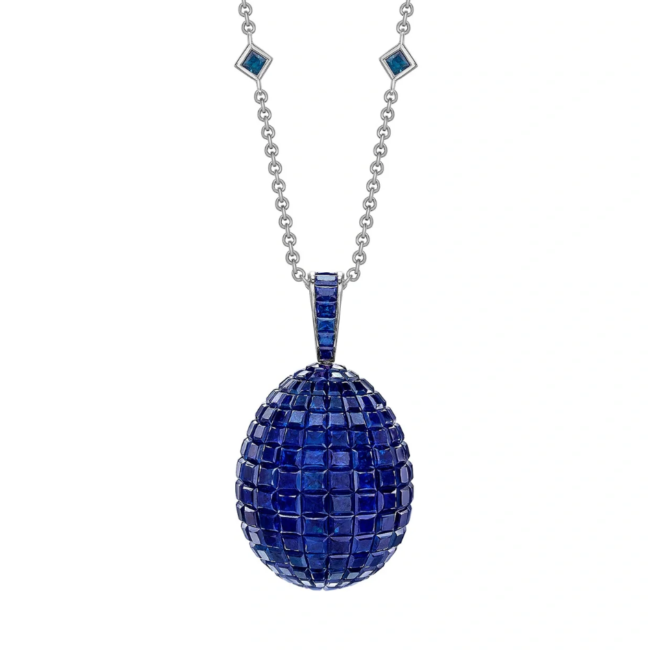 Mosaic Egg Pendant