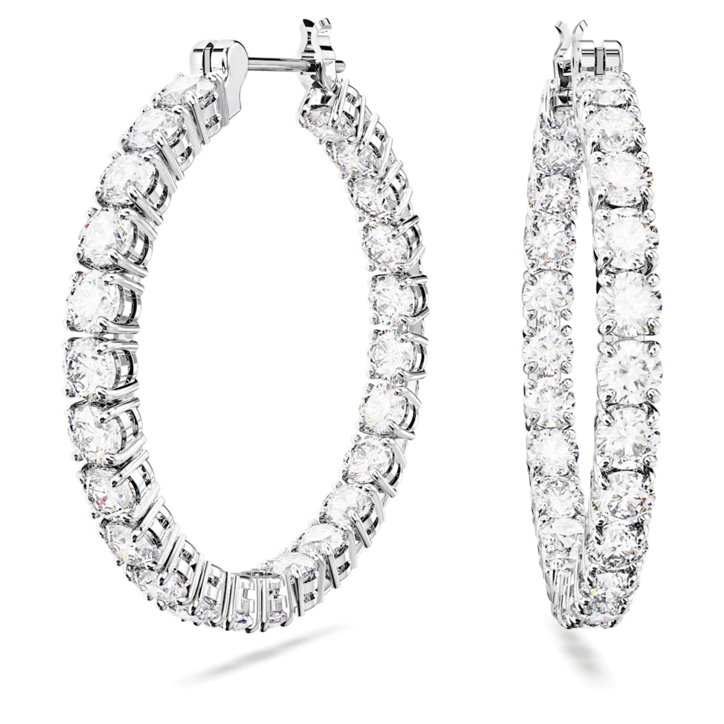 Matrix Hoop Earrings