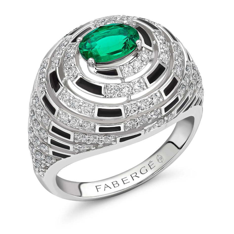 Spiral Bombe Ring