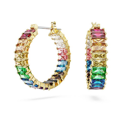 Matrix Hoop Earrings