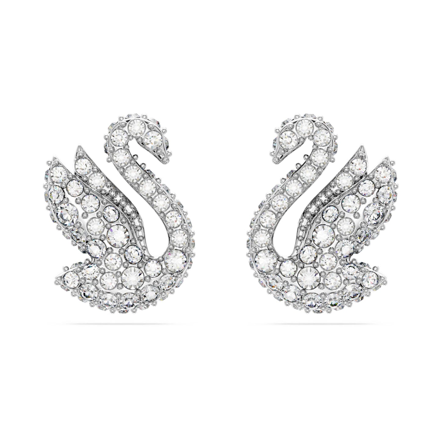 Swan Stud Earrings