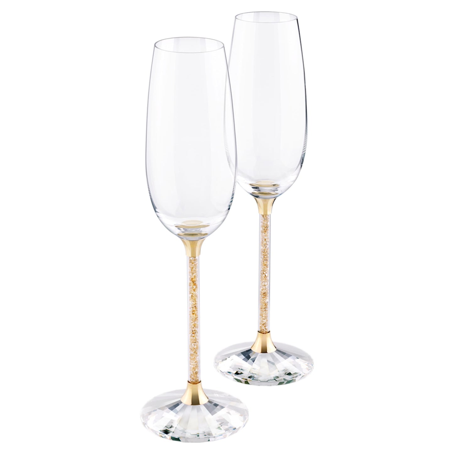 Crystalline Toasting Flutes