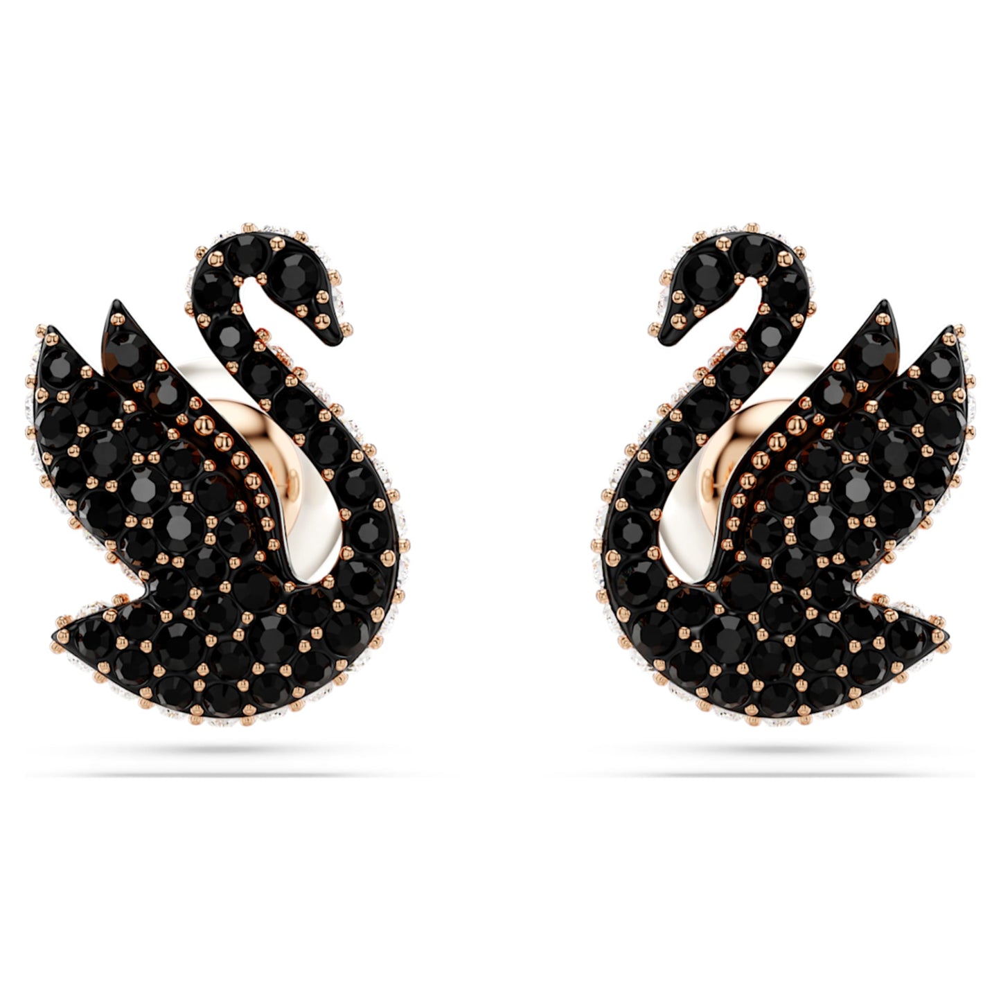 Swan Stud Earrings