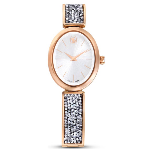 Crystal Rock Oval Watch