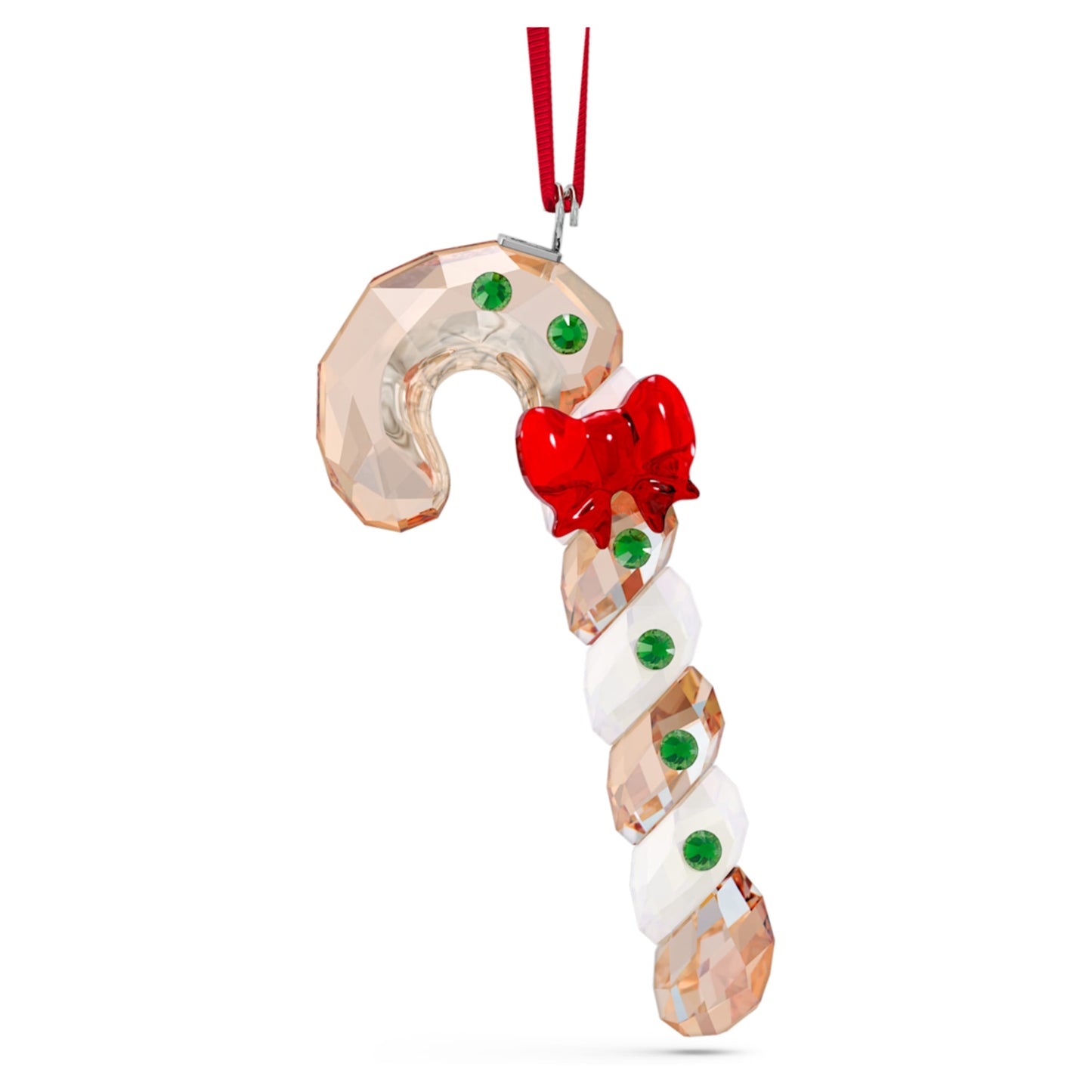 Holiday Cheers Gingerbread Candy Cane Ornament