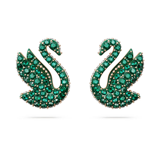 Swan Stud Earrings